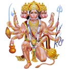 "Pancha Mukha Hanuman" T-Shirt